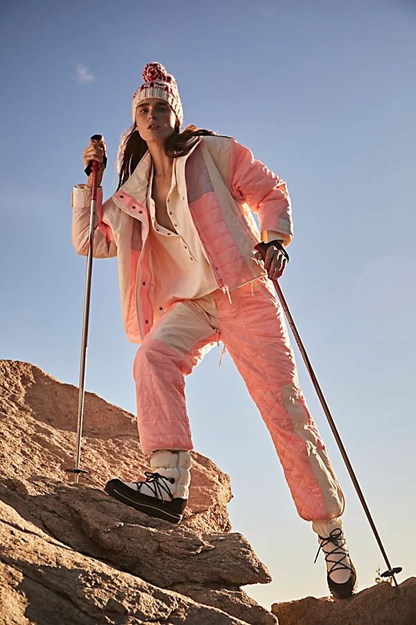 Landscape View Ski Pants by FP Movement at Free People, White, XS | Free People (Global - UK&FR Excluded)
