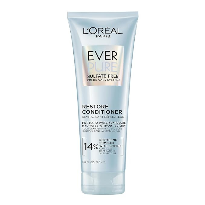 L'Oreal Paris Restore Sulfate Free Conditioner with Antioxidants, Moisturizing Conditioner for Ha... | Amazon (US)