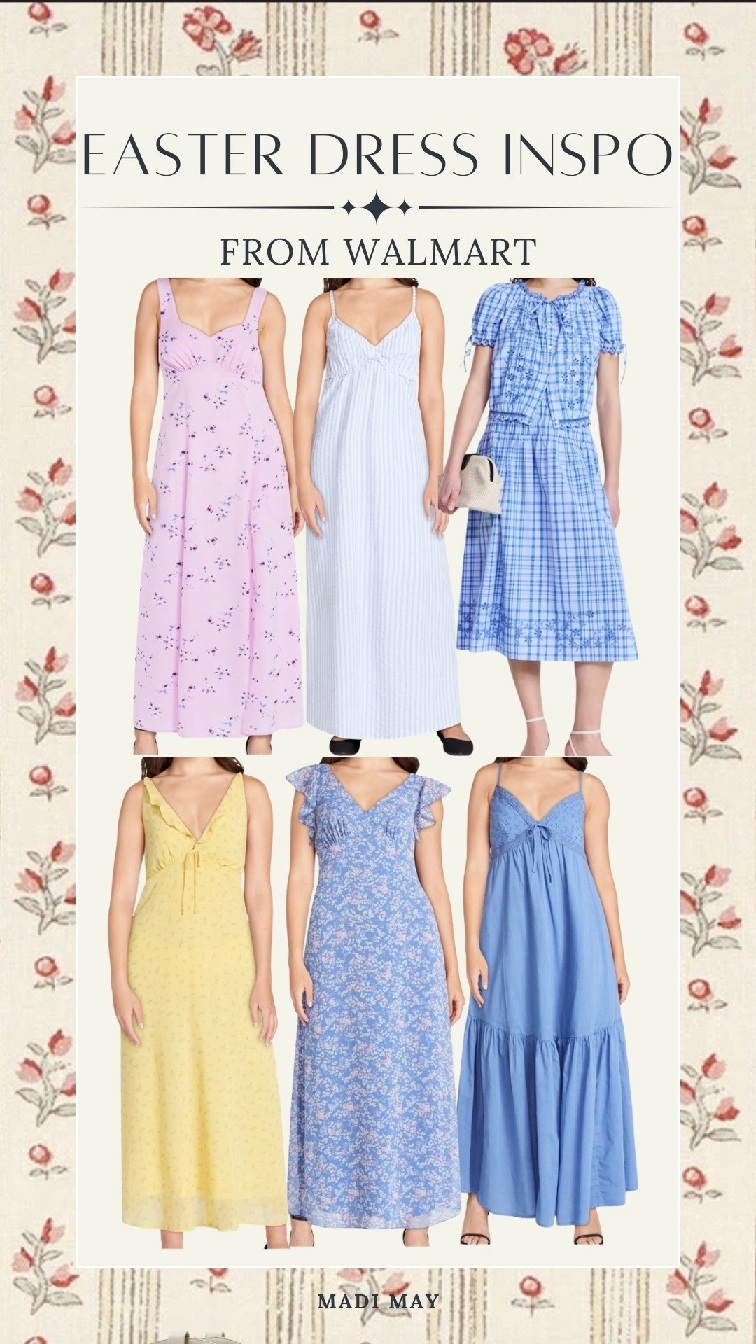 Easter dress inspo from Walmart!

#LTKootd #LTKSeasonal #LTKgrwm