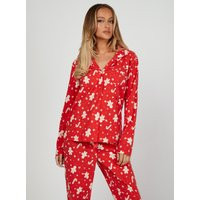 Boux Avenue Gingerbread pyjamas in a bag - Red Mix - 16 | Boux Avenue (UK)