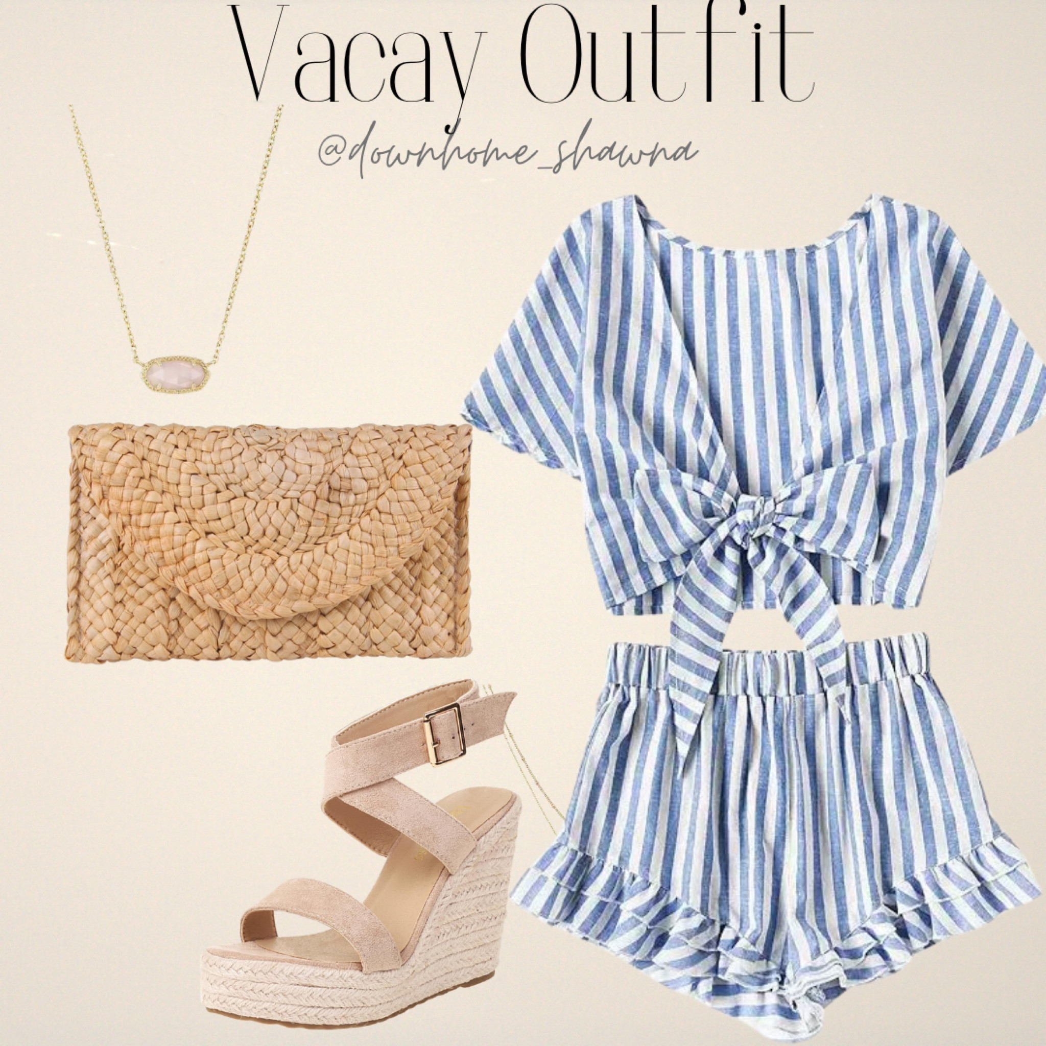 Vacation outfit! Resort wear!! This cute little striped set is adorable!!

#LTKfindsunder50 #LTKtravel #LTKSpringSale