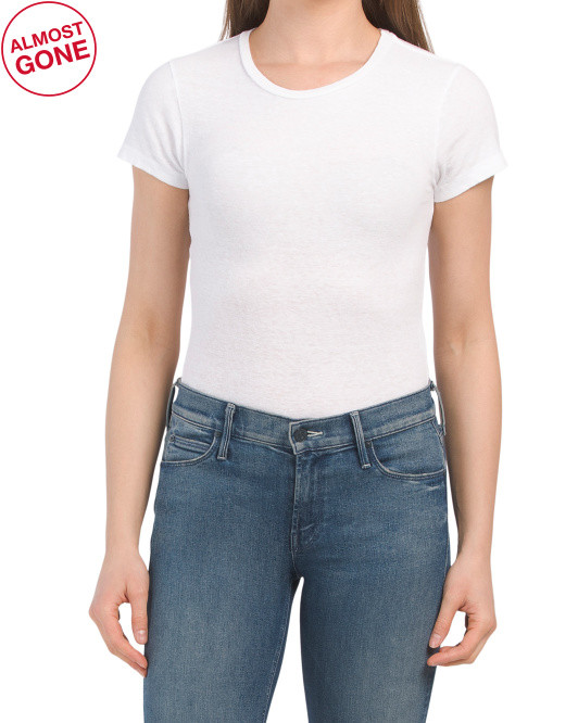 Made In Usa 60s Slim Tee Bodysuit | TJ Maxx
