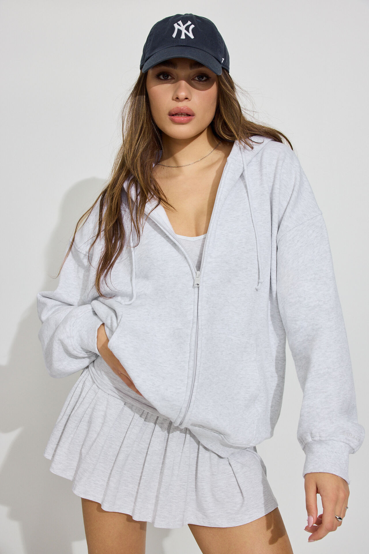 UltraFleece Oversized Zip Up Hoodie | Garage Clothing