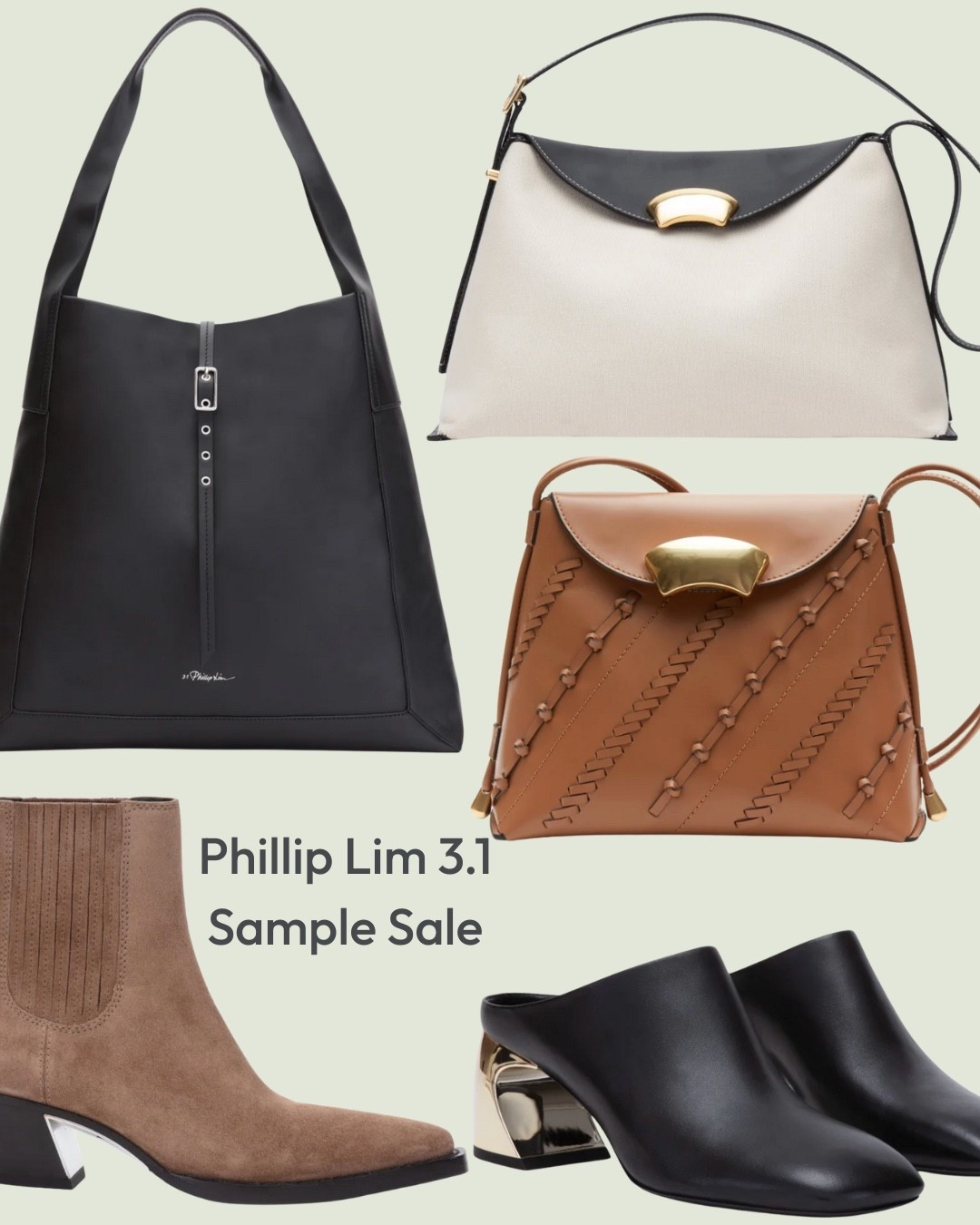 Best of the Phillip Lim 3.1 sample sale, including boots and bags. All under 300 USD

#LTKsale #LTKbag #LTKshoes