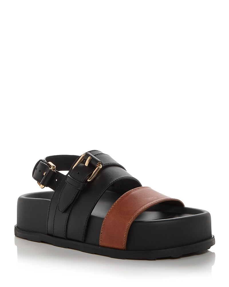 Moschino Women's Tie-Me Leather Sandals | Bloomingdale's (US)