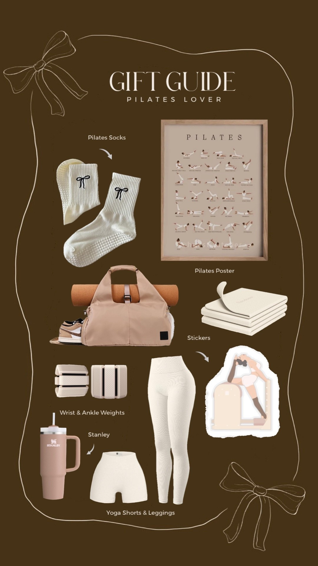 Gift Guide: Pilates Lover 🤍

𝐻𝒾𝒾𝒾, 𝓁𝑜𝓋𝑒𝓁𝓎! 𝐹𝑜𝓁𝓁𝑜𝓌 𝓂𝓎 𝓈𝒽𝑜𝓅, 𝒶𝓃𝒹 𝑔𝑒𝓉 𝓂𝓎 𝑒𝓍𝒸𝓁𝓊𝓈𝒾𝓋𝑒 𝒶𝓅𝓅-𝑜𝓃𝓁𝓎 𝒸𝑜𝓃𝓉𝑒𝓃𝓉! 𝒮𝑜 𝑔𝓁𝒶𝒹 𝓎𝑜𝓊'𝓇𝑒 𝒽𝑒𝓇𝑒. 

resort, sandals, country concert, autumn, fall decor, fall interior, fall home, fall fashion, fall style, chic, aesthetic, minimalist style, home, decor, ootd, dupe, y2k, boho, Amazon, Amazon fashion, Amazon home, Amazon beauty, Halloween, thanksgiving, autumn home, autumn decor, autumn interior, autumn fashion, autumn style, holiday, seasonal, Christmas #yoga #pilates #fitness #health #active 

#LTKActive #LTKGiftGuide #LTKfitnessgoals