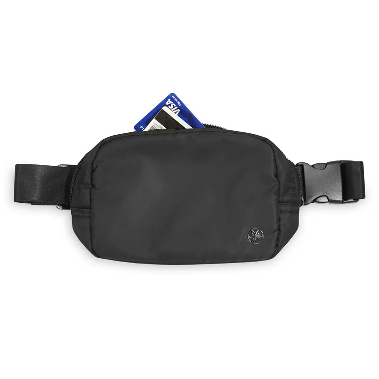 Gaiam Wander Waist Pack, Black | Walmart (US)