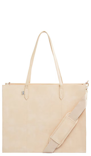 The Work Tote in Beige | Revolve Clothing (Global)