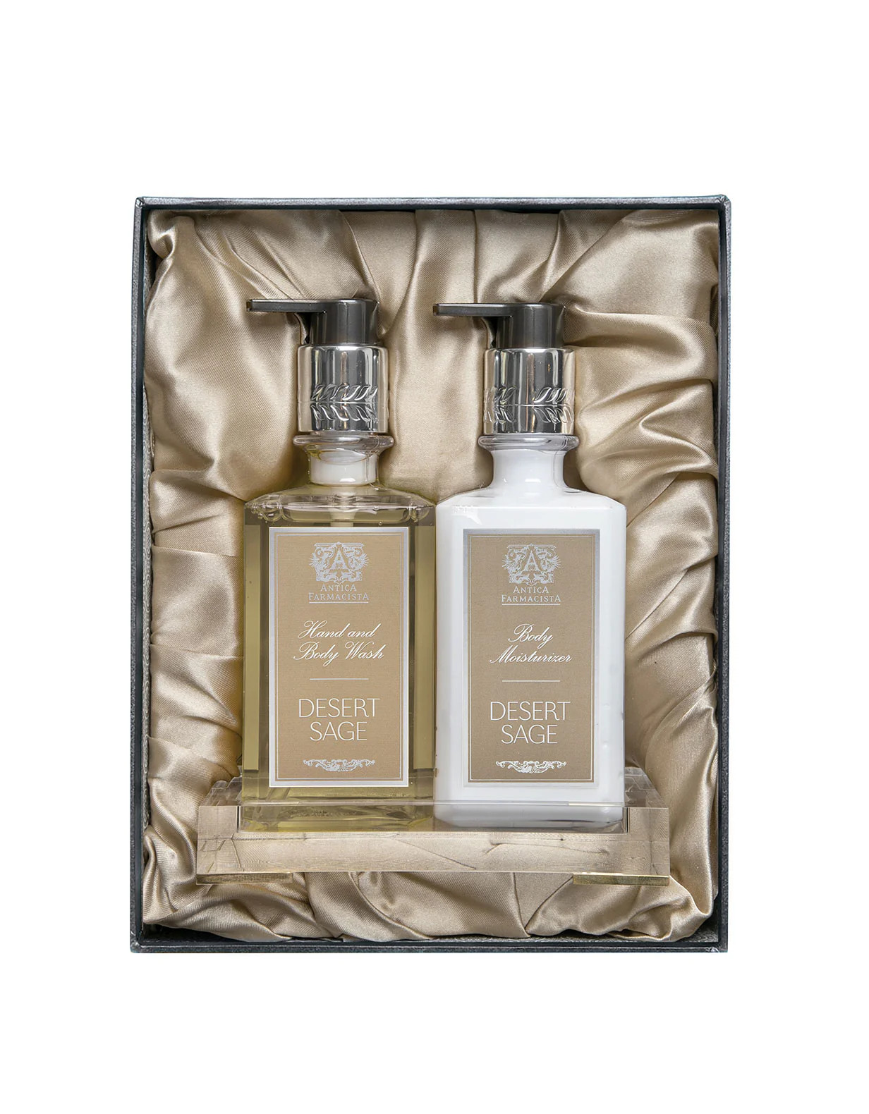 Acrylic Bath &amp; Body Gift Set: Desert Sage | Antica Farmacista