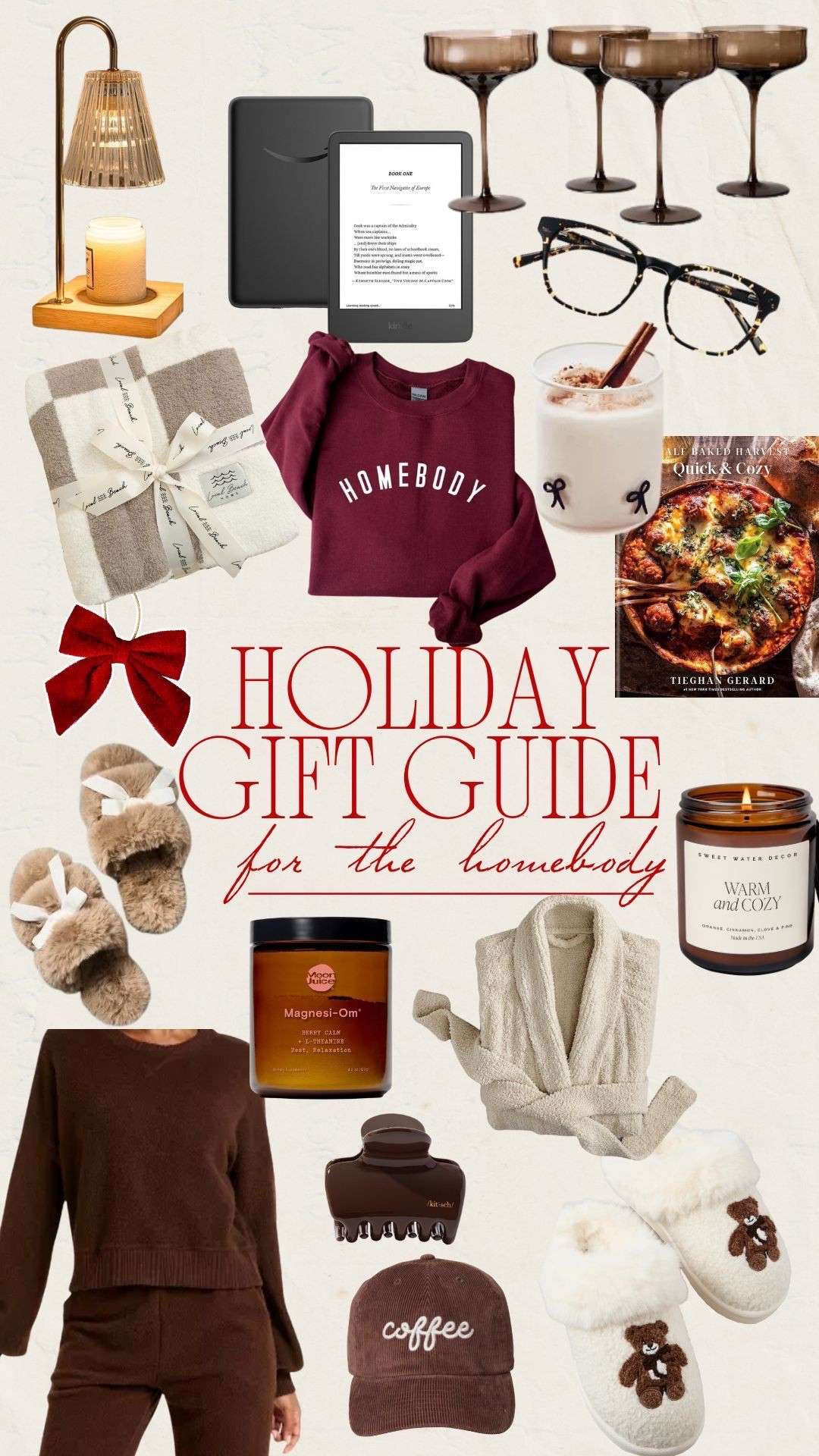 Gift guide for the homebody! ☕️
This includes a blanket, candle, fuzzy slippers, robe, glasses, cup, cookbook and more! 

#LTKHoliday #LTKGiftGuide #LTKFindsUnder100