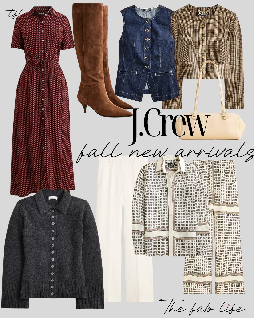 J Crew Fall New Arrivals 

#LTKSeasonal #LTKMidsize #LTKWorkwear