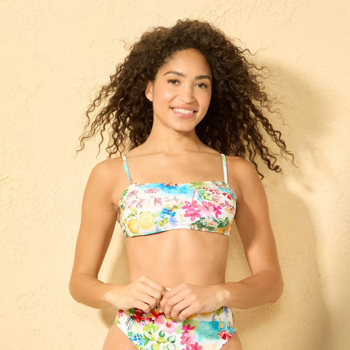 Women's Bandeau Bikini Top - Shade & Shore™ Multi | Target
