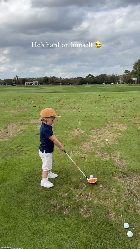 He’s growing up so quickly! Leo came golfing with us. I linked his outfit and club set ⛳️ 

outfit l kids outfit l kid inspo l golfing l kid golfing 