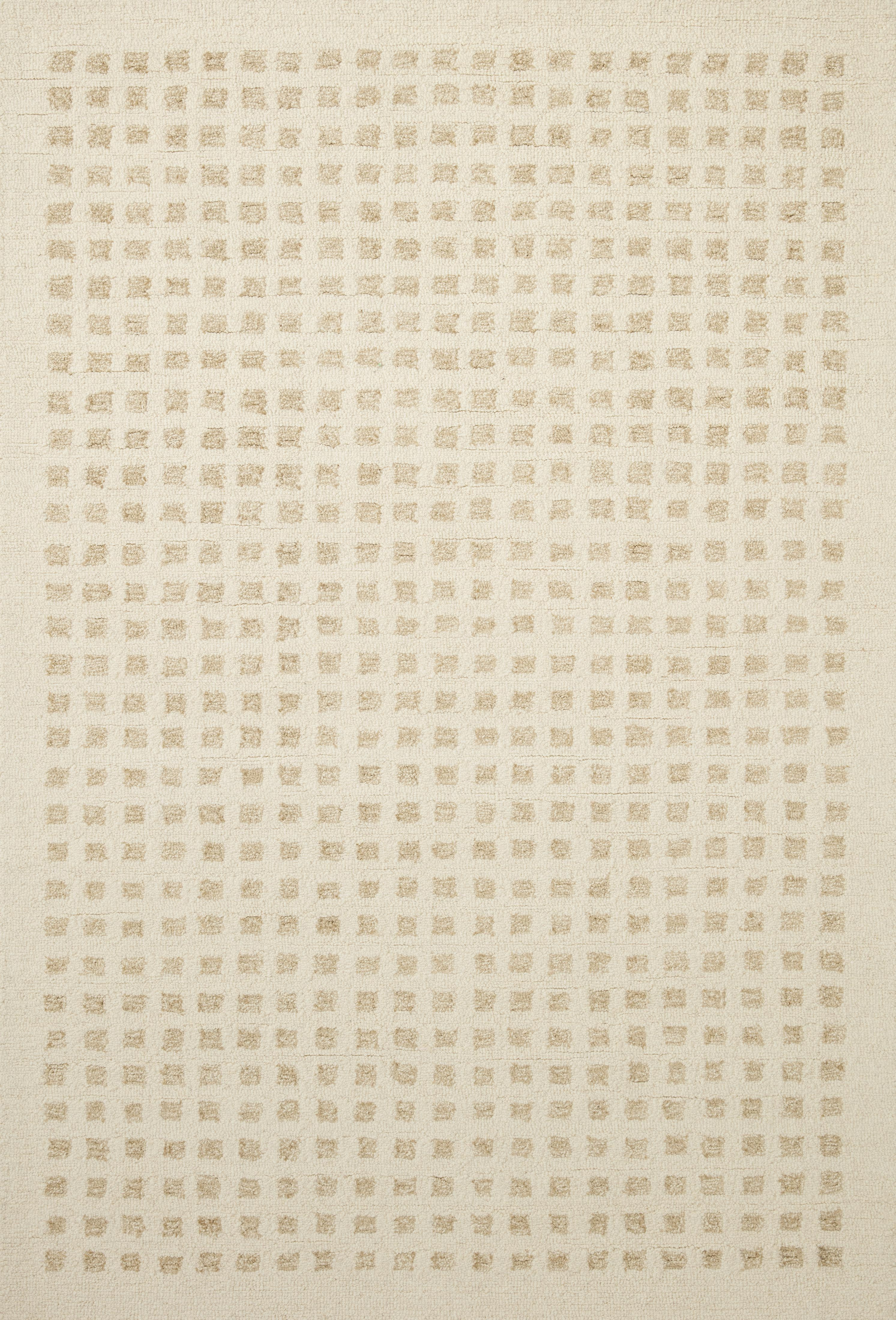 Polly Hand Tufted Ivory & Natural Rug | Burke Decor