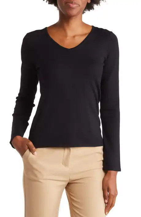 V-Neck Cashmere Sweater | Nordstrom Rack