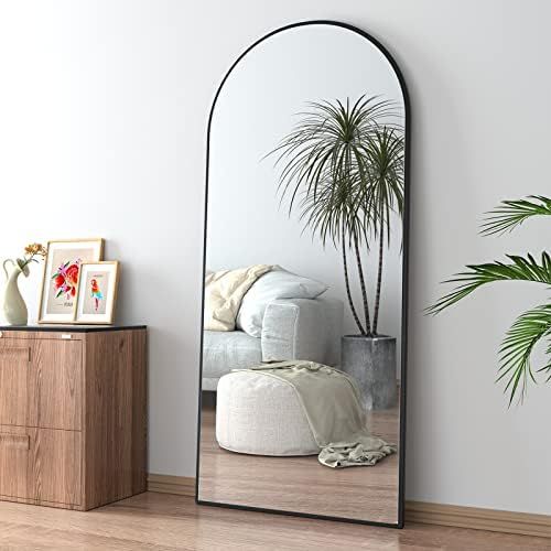 Amazon.com: CASSILANDO Full Length Mirror 65" × 24", Floor Mirror,Standing Mirror, Against Wall ... | Amazon (US)