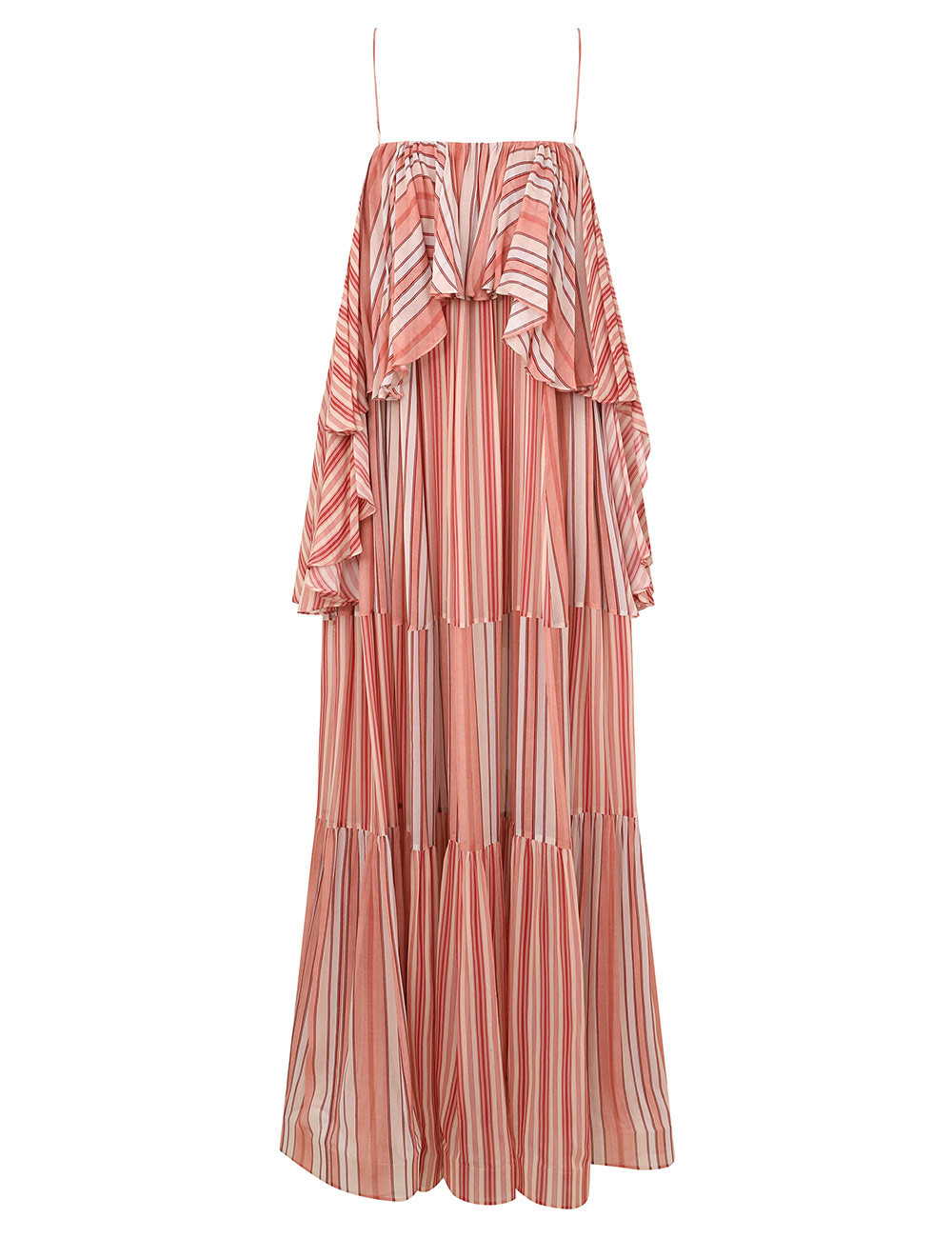 ZIMMERMANN Rebellion Bohemian Slip Dress Red Stripe Size 1 | ZIMMERMANN (US, CA, EU, MENA)