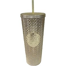 Starbucks Gold Studded Tumbler 2022 Fall Winter Holiday Bling (24 oz - Venti) | Amazon (US)