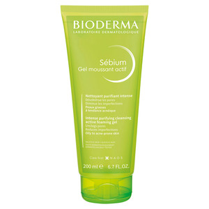 Bioderma Sébium Anti-Blemish Deep Cleansing Gel Moussant Actif Cleansing Gel 200mL | Priceline Pharmacy (AU)