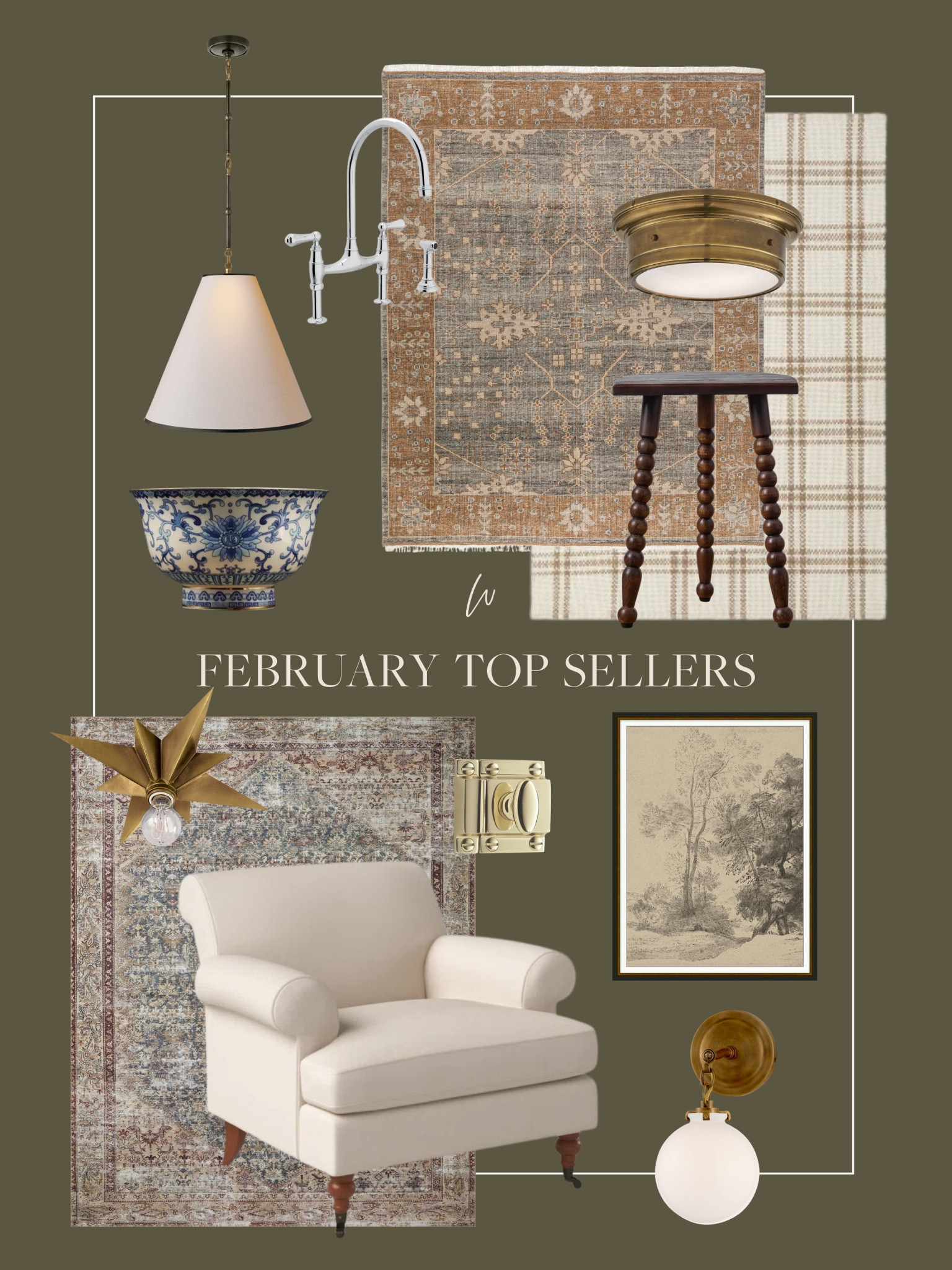 February Favorites! These are last month’s top sellers—many of which can be found in our home, or are favorites of mine too! Rugs and lighting were a huge hit last month, and all such beautiful ones too! Shop all these top sellers here. 

#LTKstyletip #LTKhome