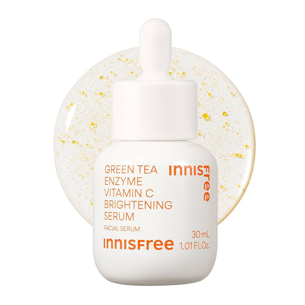 Innisfree Green Tea Enzyme Vitamin C Serum for Brightening Dark Spot Correction, Korean Face Seru... | Amazon (US)