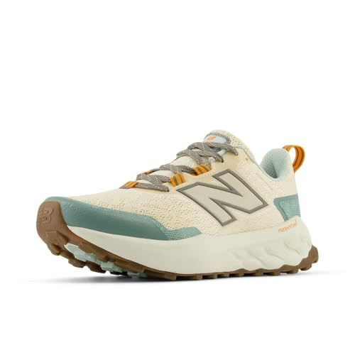 New Balance Women's Fresh Foam X Garoé V2 Trail Running Shoe, Calcium/Dark Juniper/Dockside, 11 | Amazon (US)