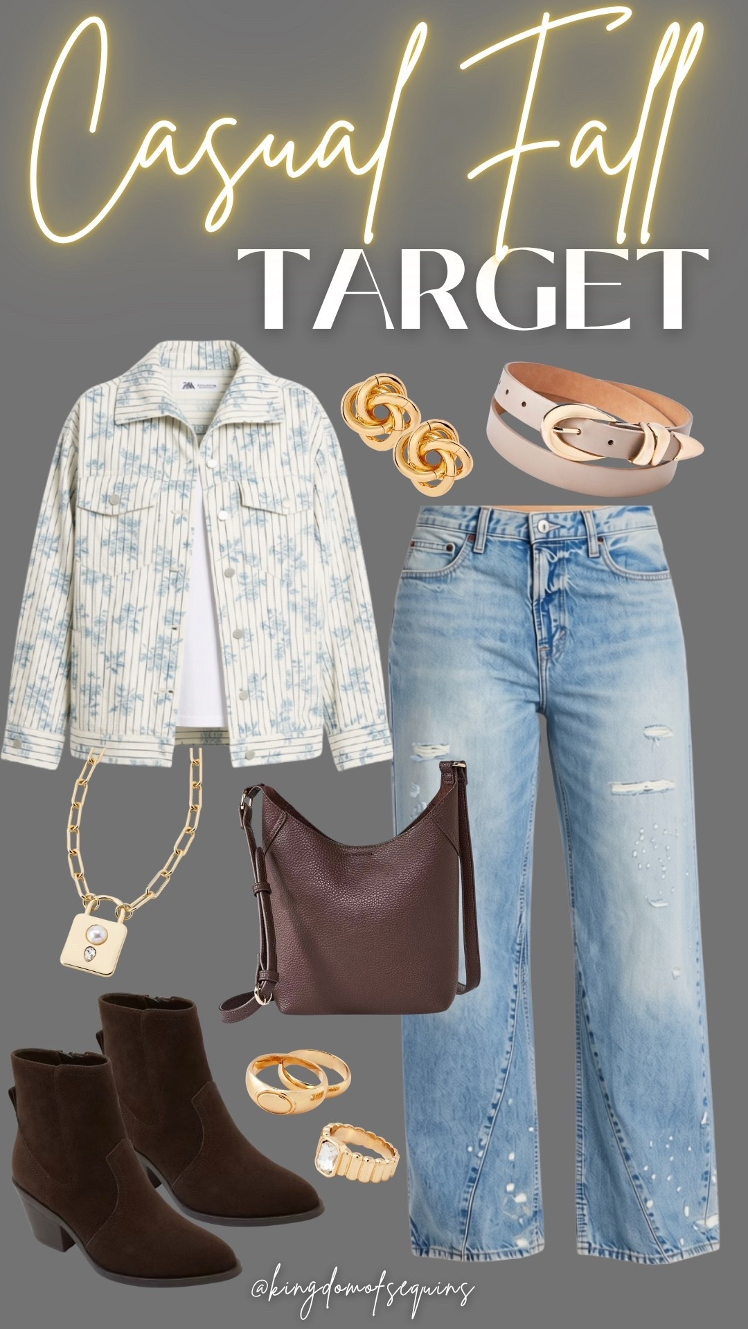 Casual fall style from Target.

#LTKootd #LTKOver40 #LTKSeasonal
