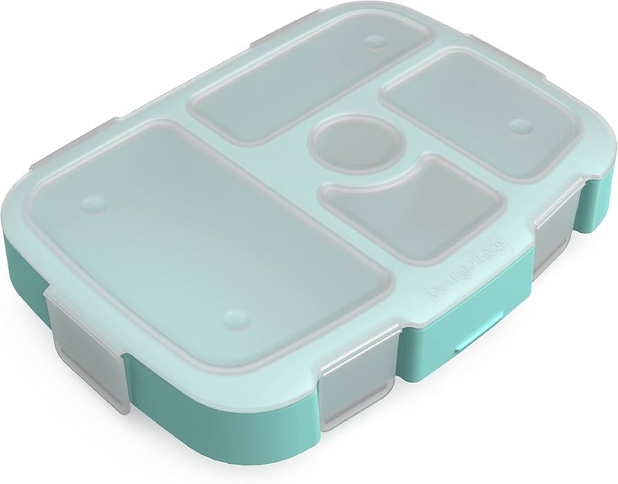 Bentgo® Kids Tray with Transparent Cover - Reusable, BPA-Free, 5-Compartment Meal Prep Container... | Amazon (US)