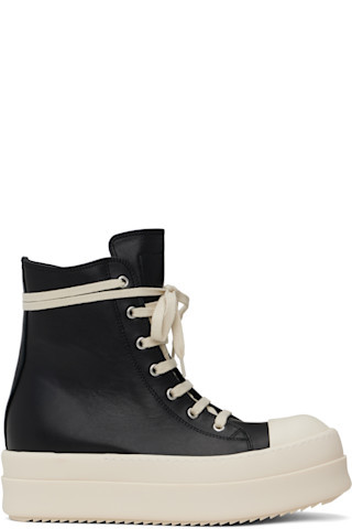 Rick Owens - Black Hollywood Mega Bumper Sneakers | SSENSE