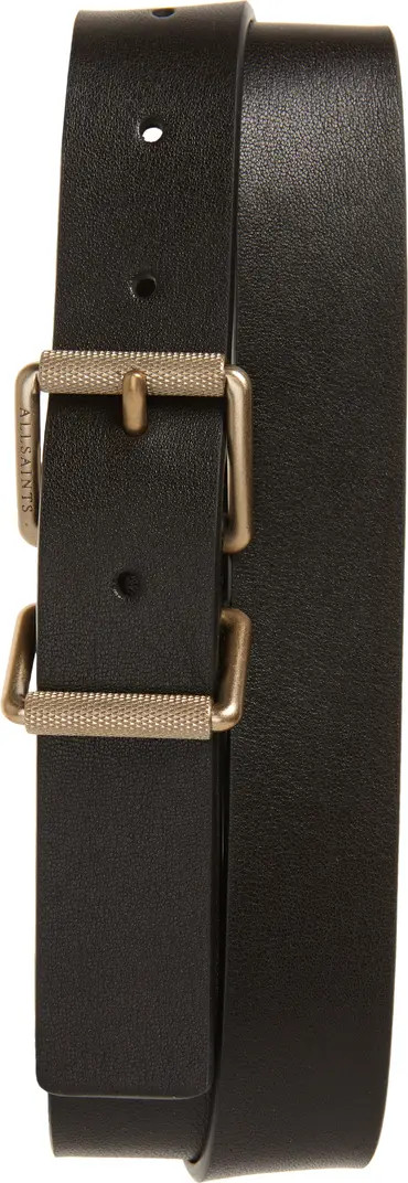 Logo Keeper Leather Belt | Nordstrom