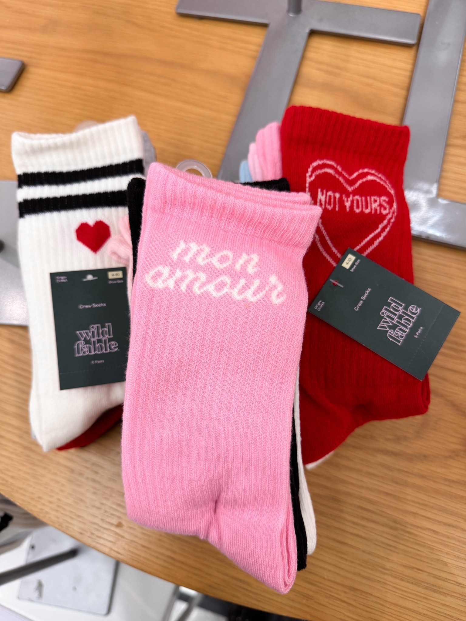 New v-day comfy socks 🧦 

target finds, Valentine’s Day, v-day arrivals 

#LTKHome #LTKFindsUnder50 #LTKSeasonal