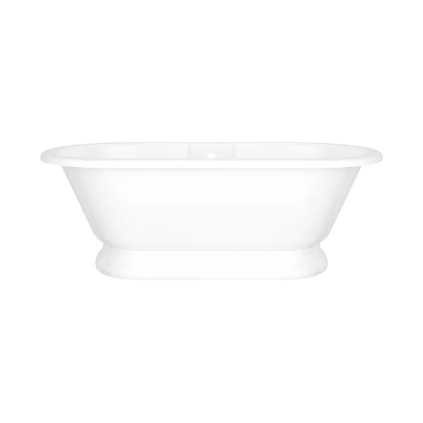 YOR-N-SW-OF+YOR-B-SW-OF York 68.5" x 31.25" Freestanding Soaking Bathtub | Wayfair North America