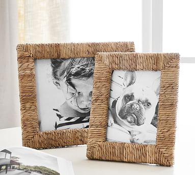 Malibu Handwoven Frames | Pottery Barn (US)
