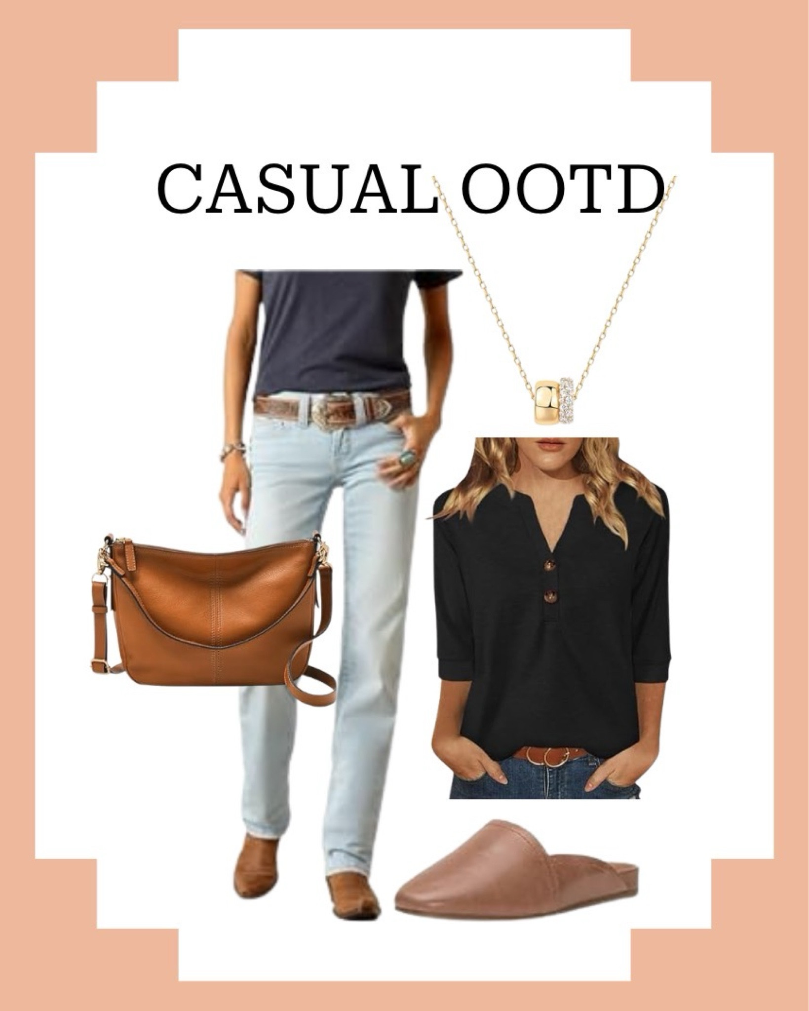 This long sleeve top and light washed boot cut jeans combo is everything. Add a crossbody bag and a dainty necklace for the perfect finishing touches. 

#LTKU #LTKStyleTip #LTKSeasonal