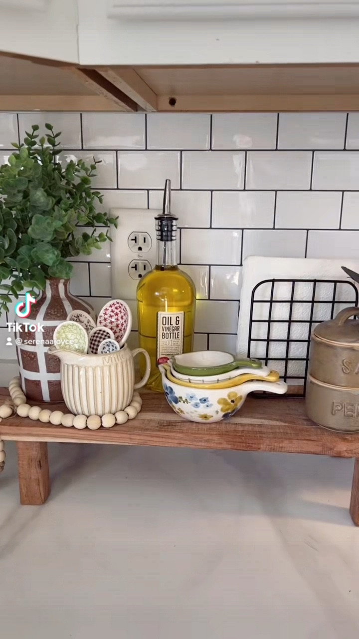 Switching out my kitchen counter decor!

#kitchendecor #kitchencounterdecor #amazonkitchen #amazonkitchendecor #measuringcups #measuringspoons

#LTKU #LTKSeasonal #LTKunder50 #LTKunder100 #LTKFind #LTKstyletip #LTKsalealert 

#LTKhome