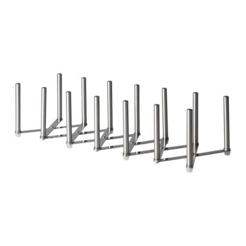 Ikea VARIERA 701.548.00 Pot Lid Organizer, Stainless Steel | Amazon (US)