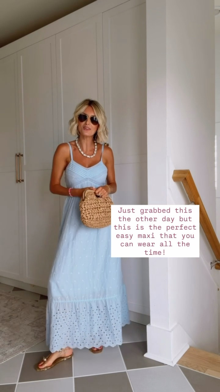 This dress is such a great Target find! I love the color! Wearing XS. Loverly Grey, Target find, Target fashion, blue maxi dress, summer dress, vacation dress, summer fashion, summer outfit ideas

#LTKootd #LTKSeasonal