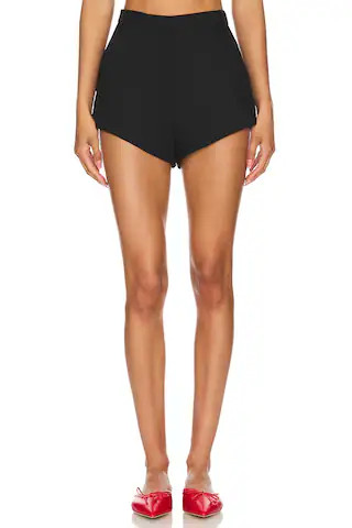 Amanda Uprichard x REVOLVE Kelso Shorts in Black from Revolve.com | Revolve Clothing (Global)