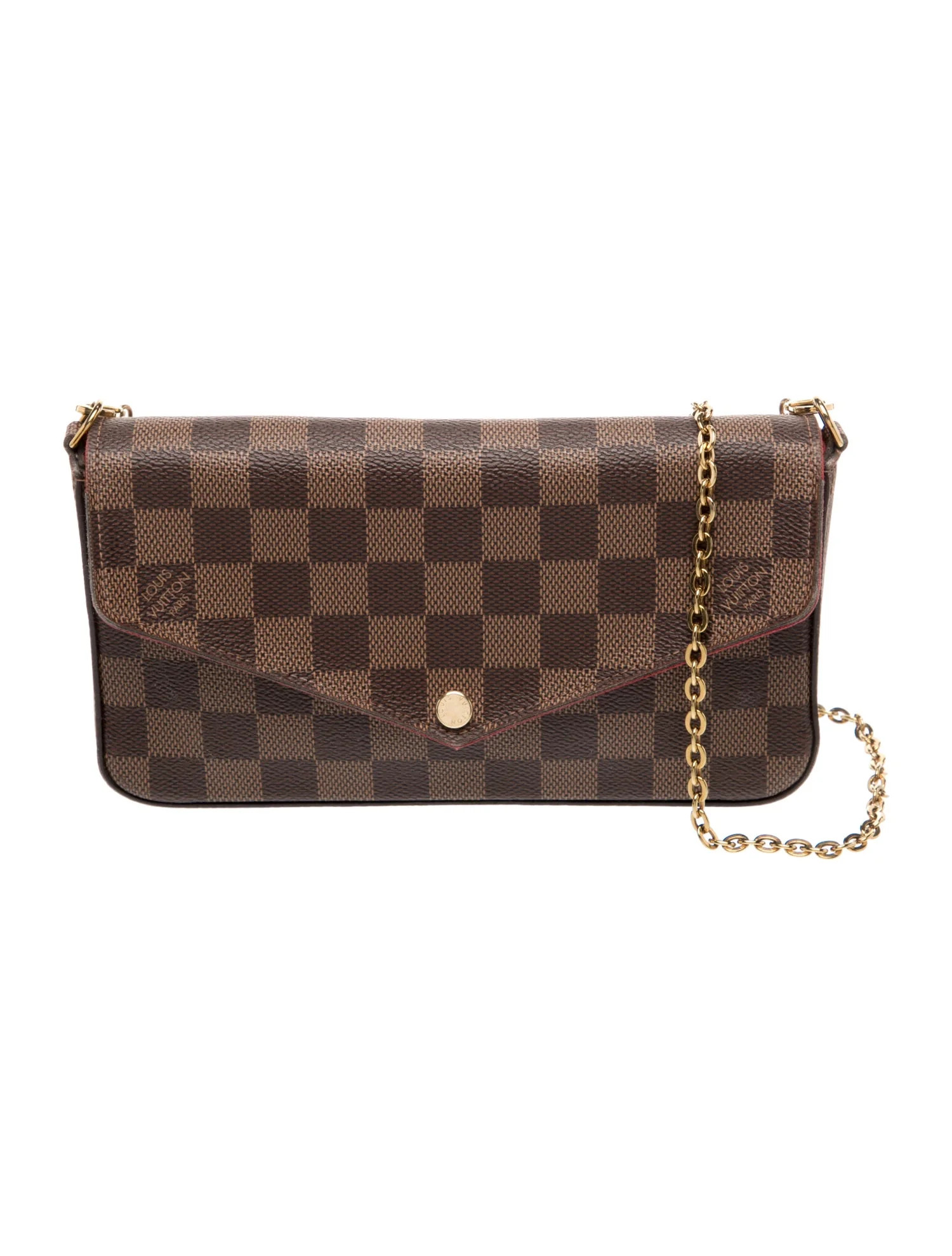 Louis Vuitton Damier Ebene Pochette Félicie - Brown Crossbody Bags, Handbags - LOU1241122 | The ... | The RealReal