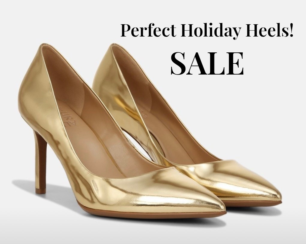 Where beauty meets comfort! Gold Naturalizer Heels on SALE! The perfect holiday heel 

#LTKCyberWeek #LTKSaleAlert #LTKHoliday