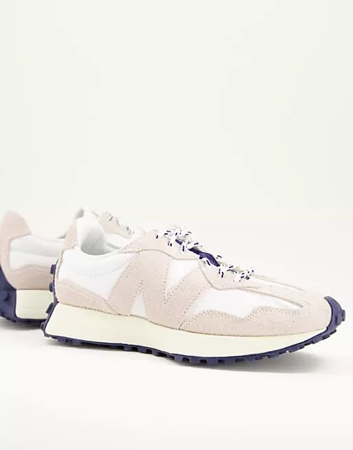 New Balance 327 premium 327 trainers in off white | ASOS (Global)