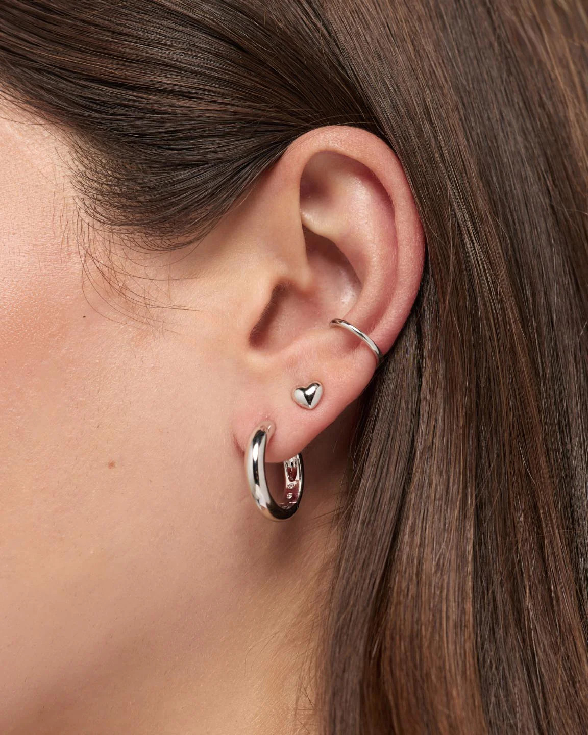 Stud Earrings - Lev Studs Silver | Ana Luisa