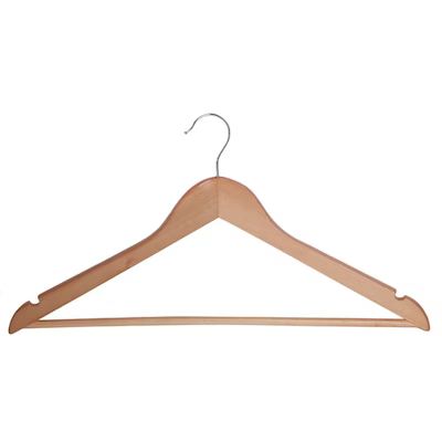 Style Selections  Wood hanger 10-Pack Wood Clothing Hanger (Natural) | Lowe's