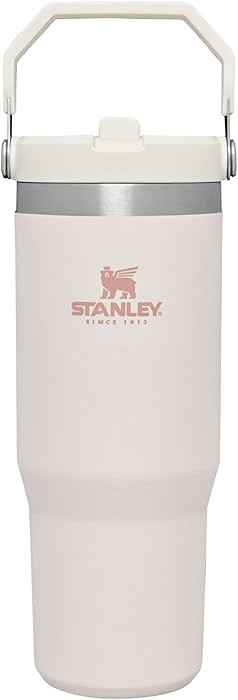 Stanley IceFlow Flip Straw Tumbler with Handle | Twist On Lid and Flip Up Straw | Leak Resistant ... | Amazon (US)