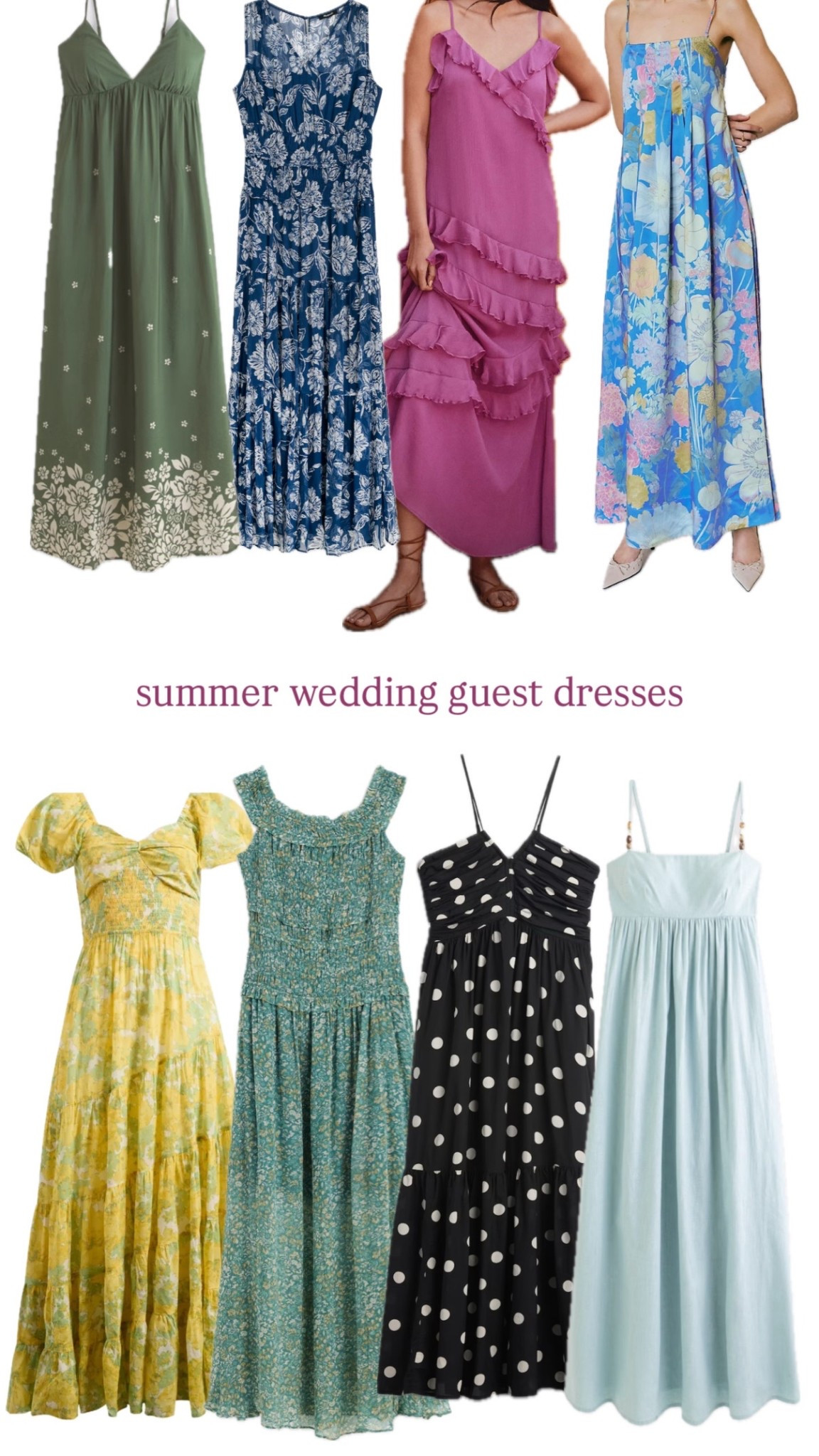 I’m going to a wedding soon so rounded up some cute wedding guest dress options I found while I was shopping around! 