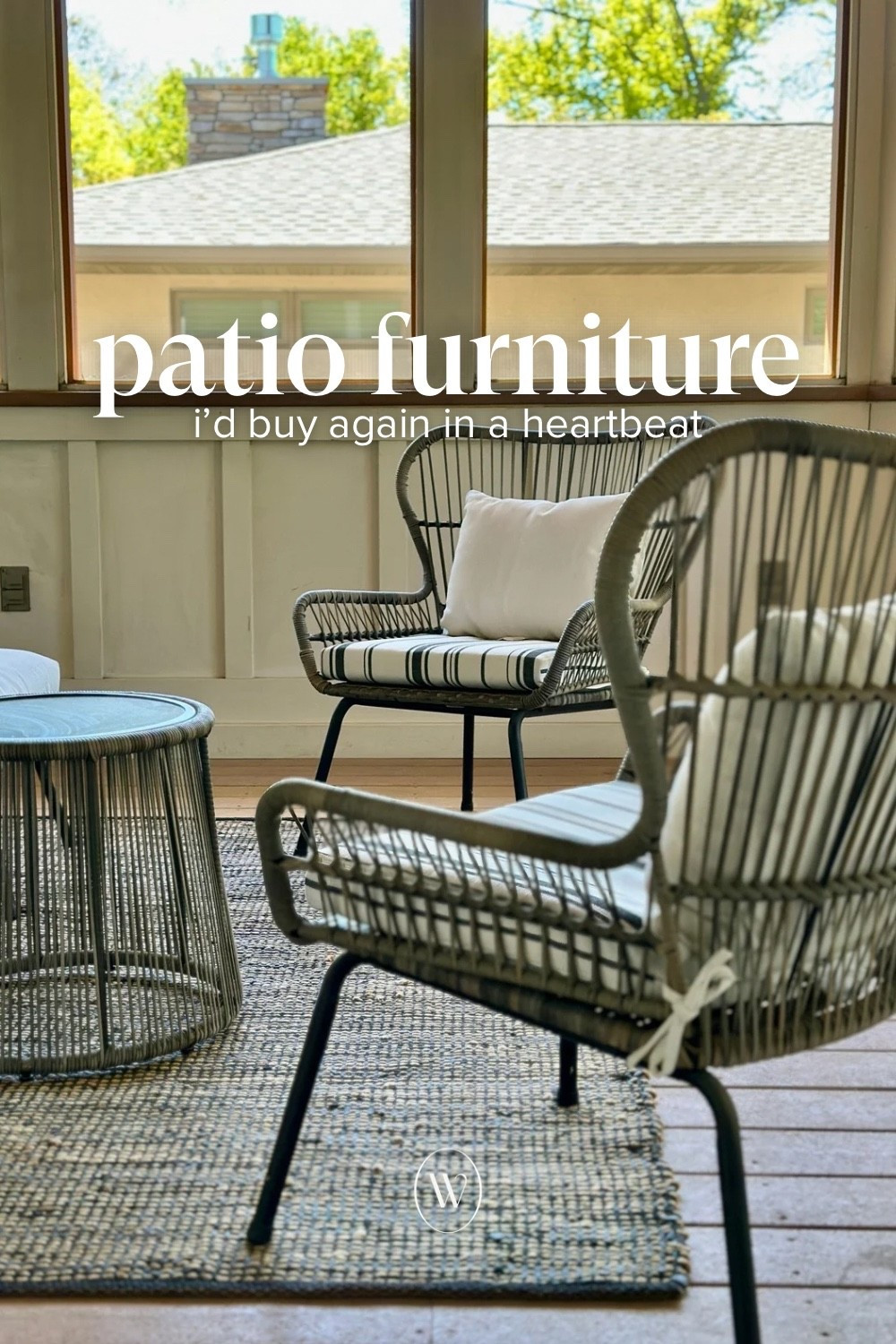 The affordable patio furniture I’d buy again and again and again.  Hot tip — swap out the seat cushions for something thicker. Easy, peasy. @Target Tuesday for the win!

#LTKHome #LTKSeasonal #LTKSaleAlert