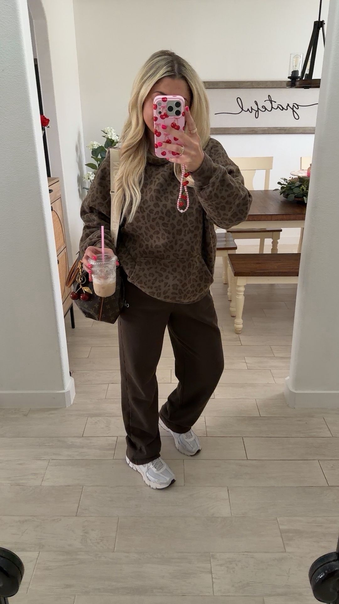 OOTD 
Leopard hoodie Size small
Alo sweatpants small
Nike sneakers tts

#LTKootd #LTKFindsUnder100 #LTKFindsUnder50