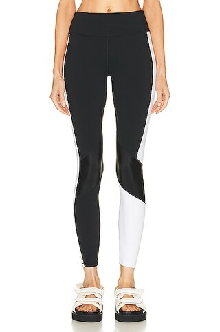 ALALA Reef Legging in Black & White | FWRD | FWRD 