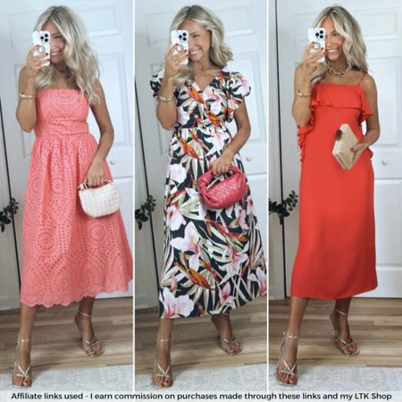 Spring dresses under $100! Exact dresses linked below, also linking a handful of other pretty spring dresses that are under $100!

#LTKfindsunder100