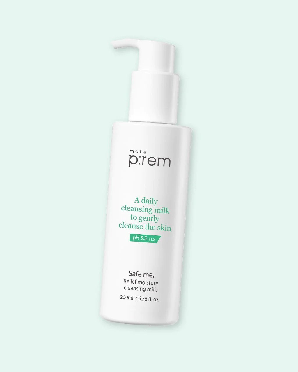 MAKE P:REM Safe Me. Relief Moisture Cleansing Milk | Soko Glam | Soko Glam